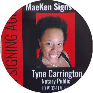 Tyne-Carrington-Notary-Public-In-Iowa-Colony-TX-ZigSig