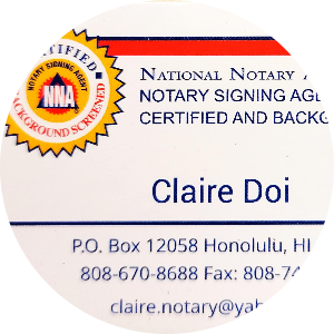 Claire-Doi-Notary-Public-In-Honolulu-HI-ZigSig